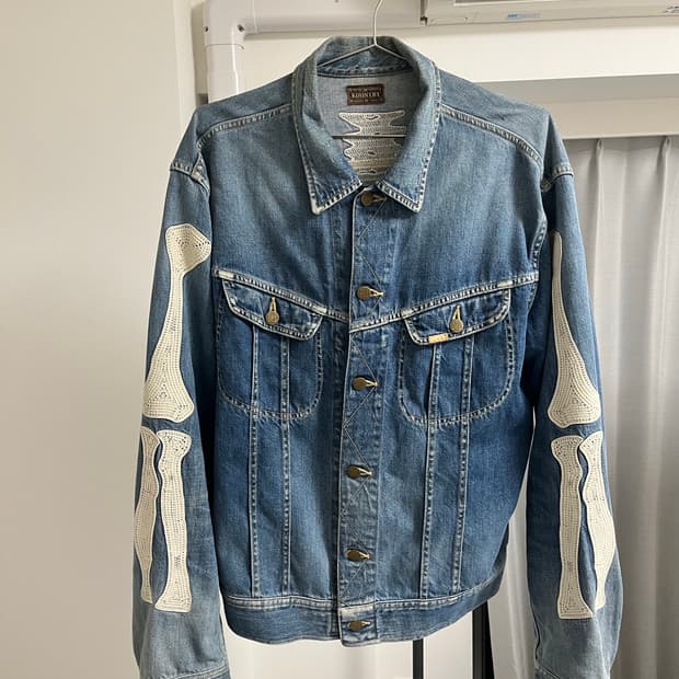 [48] 캐피탈 kapital 본 데님자켓 인디고