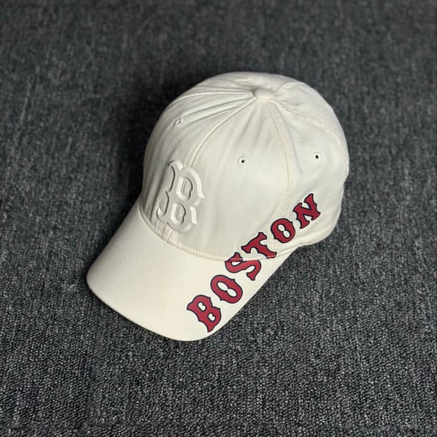 MLB 보스턴 레드삭스 볼캡 아이보리