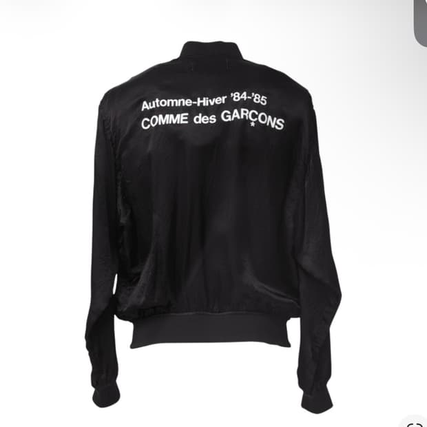 새상품) CDG 꼼데가르송 스태프 staff 블루종 봄버 L사이즈