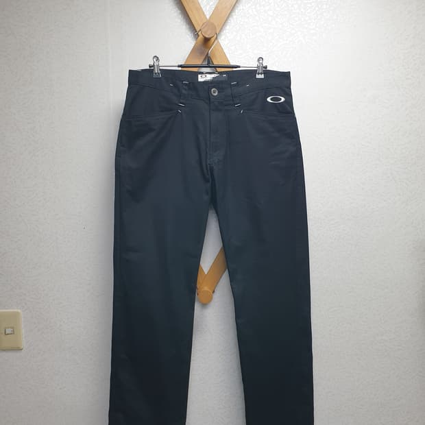[남34] 오클리 블랙 남성 스판 바지