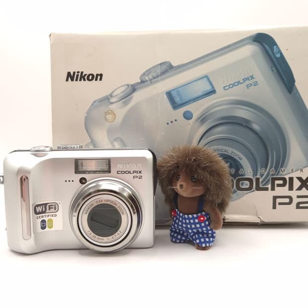 🍊 니콘 쿨픽스 P2 ✨ 작고 귀엽고 와이파이 지원도 되는 감성디카 