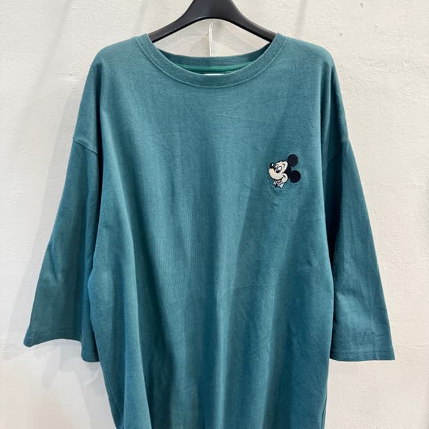 japan vintage 디즈니 7부소매TS