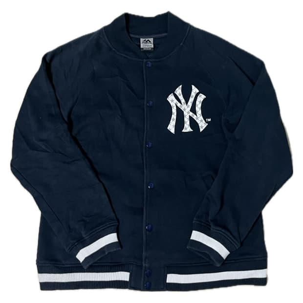 Majestic 마제스틱 뉴욕 양키스 스웨트 바시티 자켓