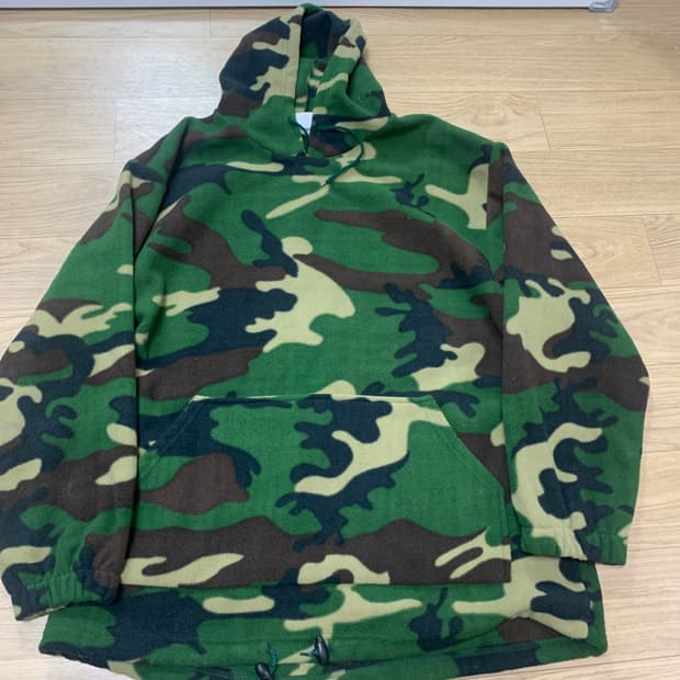 100)Dickies 디키즈 카모 후리스 후드