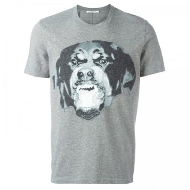 새상품 지방시 로트와일러 반팔