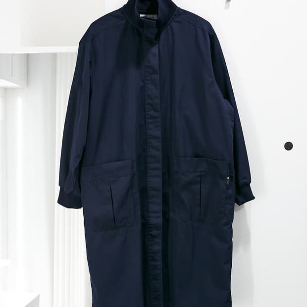 IM Product High Neck Long Jacket