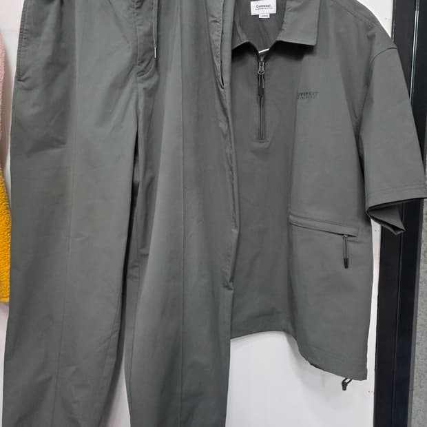 커버낫 남성 반팔 아노락 세트