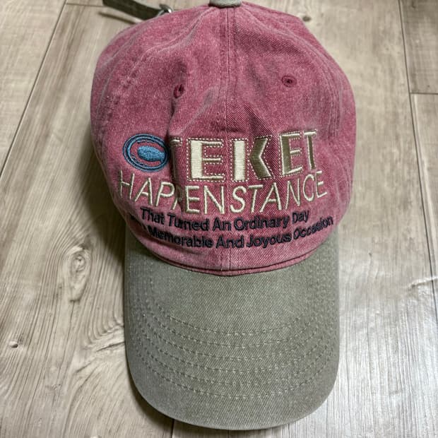 테켓 pink cap 모자