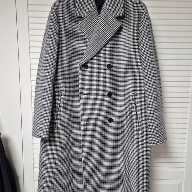 (L) 쿠어 FW20 MTR 캐시미어 블렌드 더블 브레스트 코트