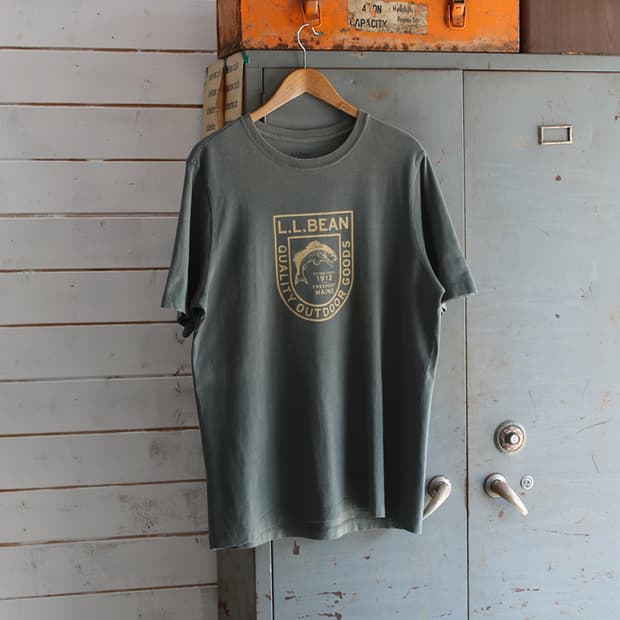 (착용컷) L.L.Bean 반팔 티셔츠 (남성용 100-102)