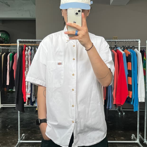 디키즈 워크 반팔 셔츠