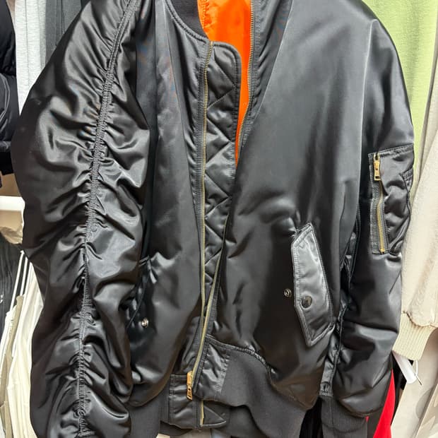 발렌시아가 17년식 봄버 매치스 영수증 택 보유 36사이즈