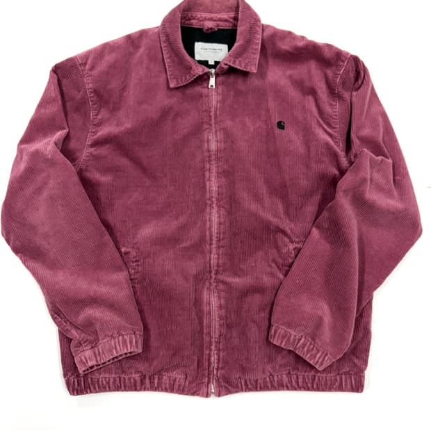 칼하트 WIP Carhartt MADISON 코듀로이 집업 자켓 더스티핑