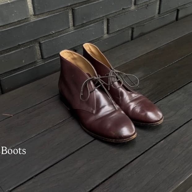 JILSANDER Brown Leather Boots