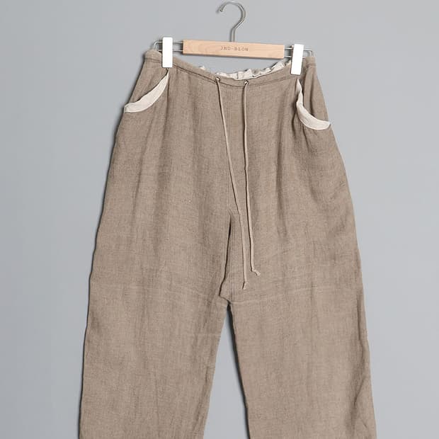 I C H I Linen Sarouel Pant (27~30)