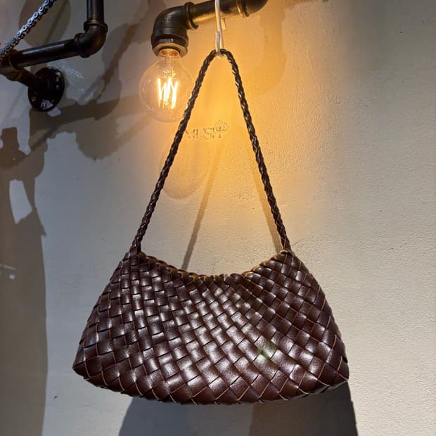 양가죽 위빙백 호보백 숄더백