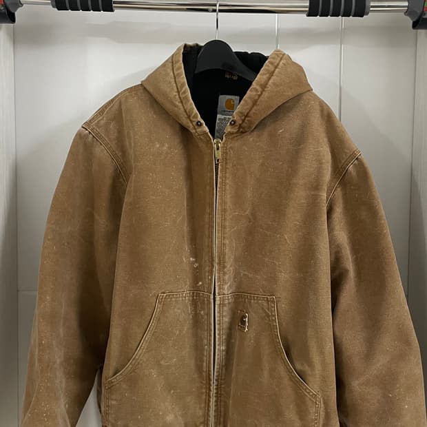 OG 칼하트 액티브 자켓 j130 BRN