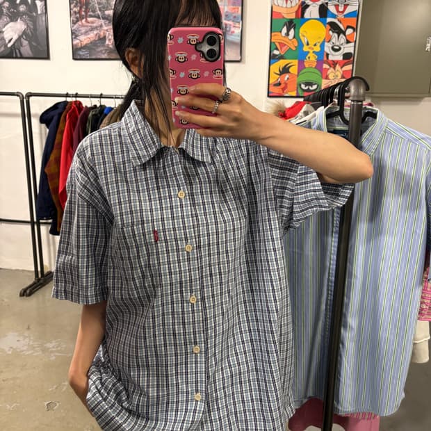 리바이스 반팔셔츠