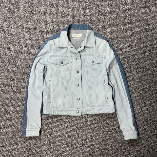 [W] 랙앤본 Rag & Bone 니코 투톤 데님 자켓 (S)
