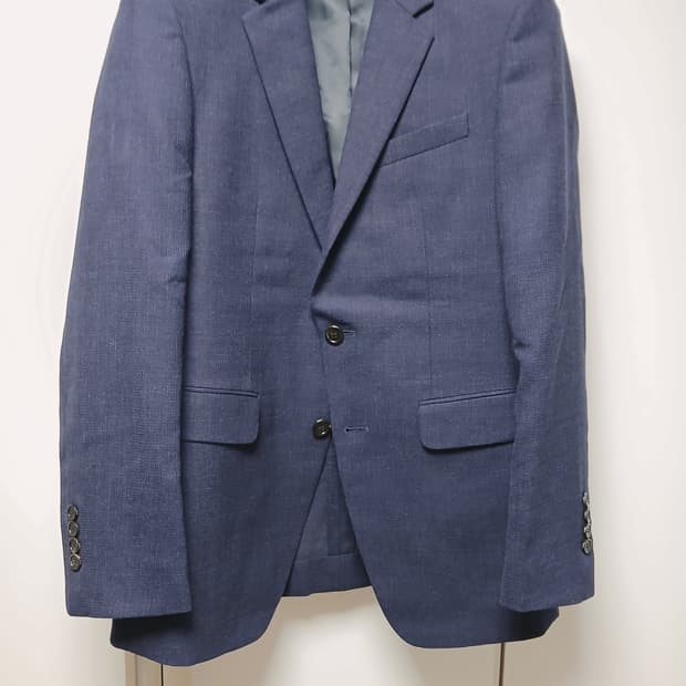 제일모직(엠비오) 네이비 여름용 울 자켓