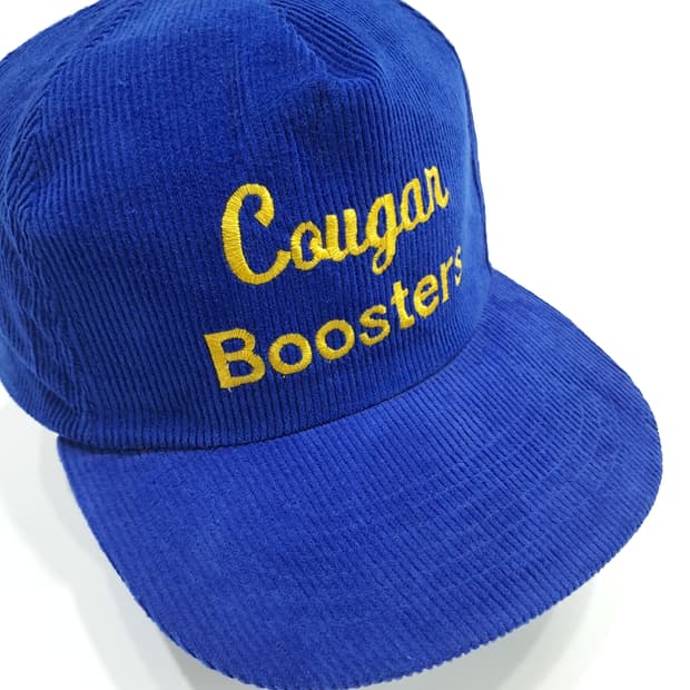 빈티지 Cougar Boosters 코듀로이 볼캡 P1537