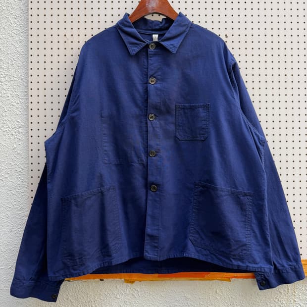 1960s LIGHTWEIGHT LINEN-BLEND 린넨 프렌치워크자켓