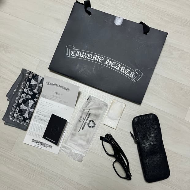 크롬하츠 지티아니 블랙x실버 Chrome Hearts Gittin Any