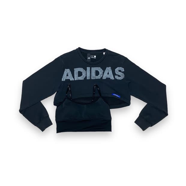 Adidas Crop & bra top Custom