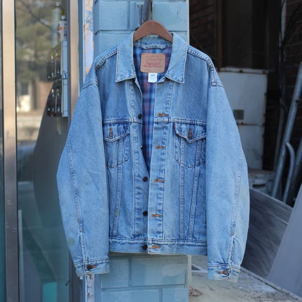 00s 리바이스 블랭킷 트러커자켓