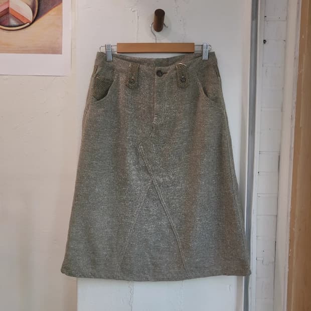 Harris Tweed 캐쥬얼 스커트