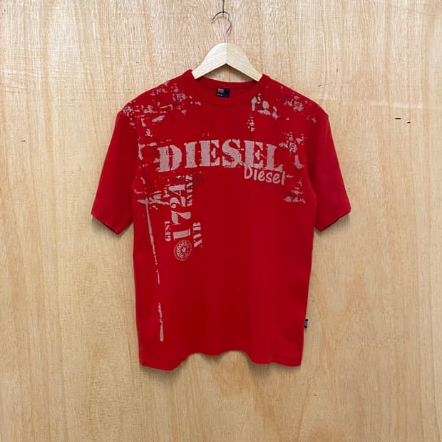 DIESEL painted t-shirts 디젤 티셔츠