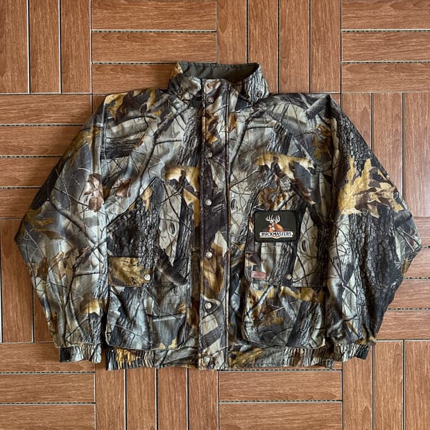 Woolrich reversible real tree jacket