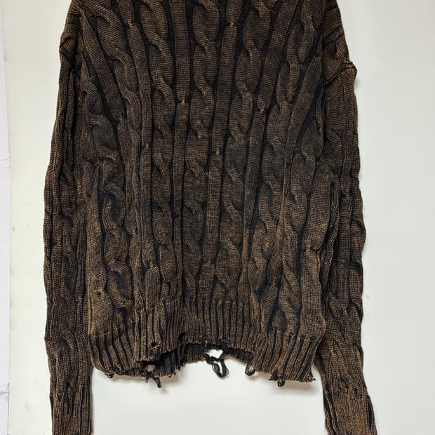 (M)etce 리버시블 니트