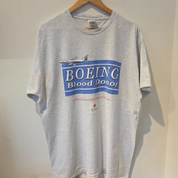 Boeing Blood Donor T-Shirt XL