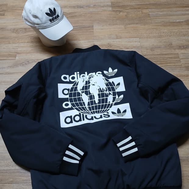 Adidas 아디다스 양면 항공점퍼 패딩 마원 ma1