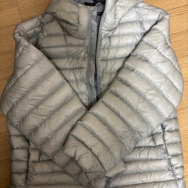 무신사 스탠다드 시티레저 경량패딩 클라우디블루