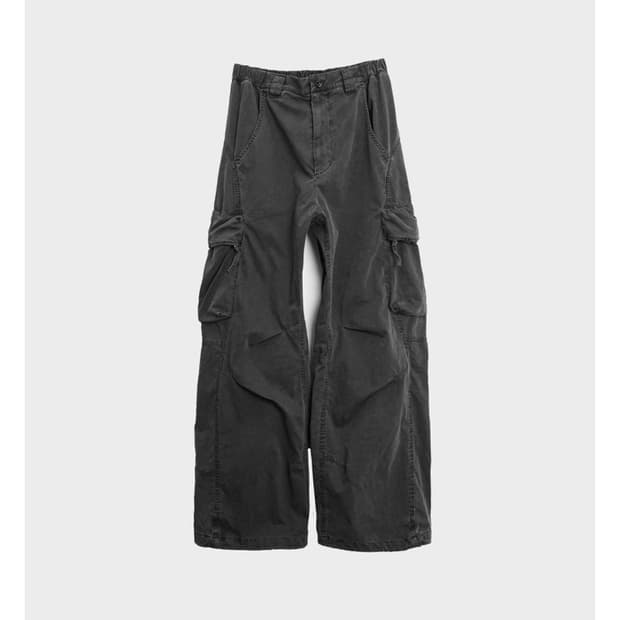 999휴머니티 어드벤처 다이드 카고팬츠 스톤 그레이