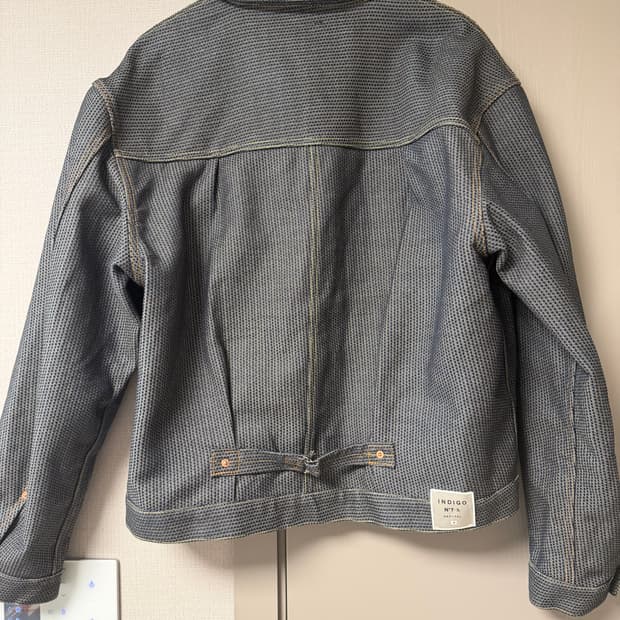 [6]캐피탈 센츄리 데님 1세대 자켓 N7S 차콜 인디고