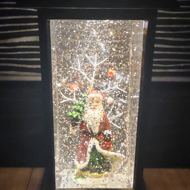 크리스마스 자동 스노우볼, 무드 라이트 워터볼, 오르골