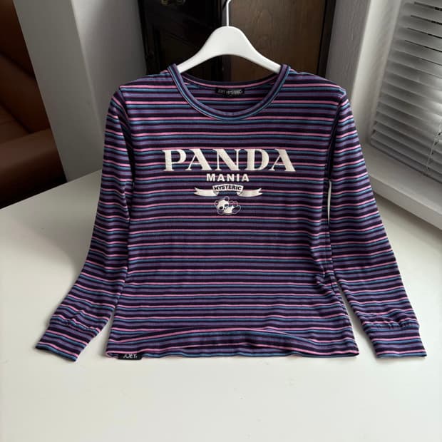 [hysteric glamour] 조이 히스테릭 글래머 판다 롱 슬리브