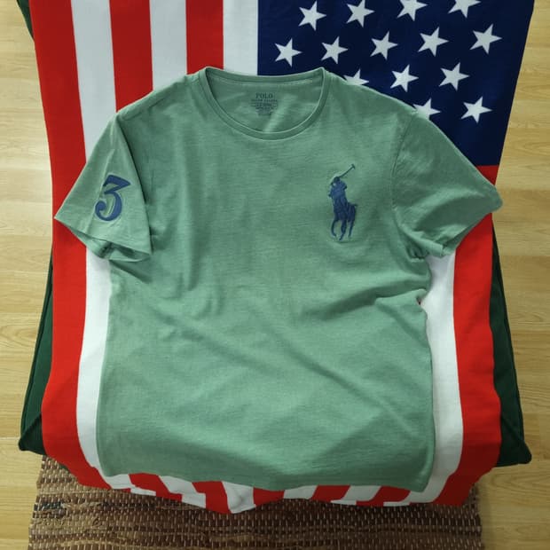 폴로 랄프로렌 빅포니 라운드 반팔 치프키프