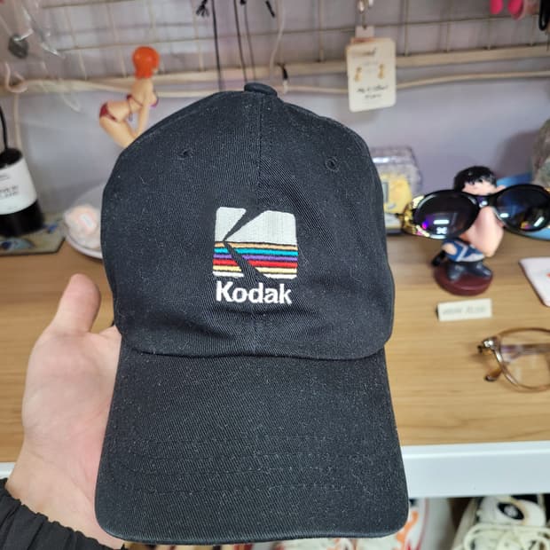 Kodak 코닥 블랙 볼캡 모자