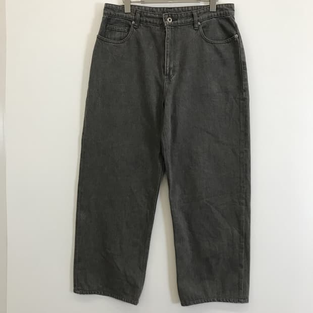 쿠어 COOR 와이드레그 청바지 [L사이즈]