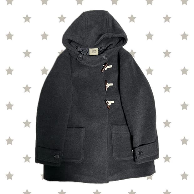 코드그라피 울 더플 하프 코트 차콜 S 판매합니다!