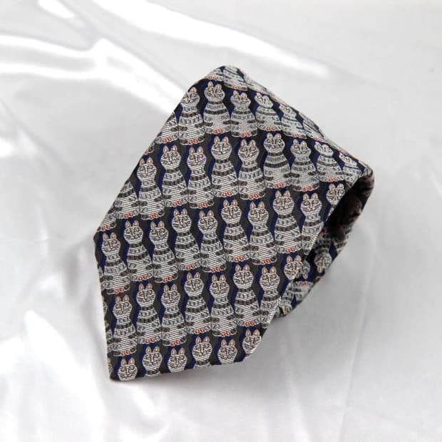 폴스미스 9.1cm S등급 고양이 이태리 명품넥타이