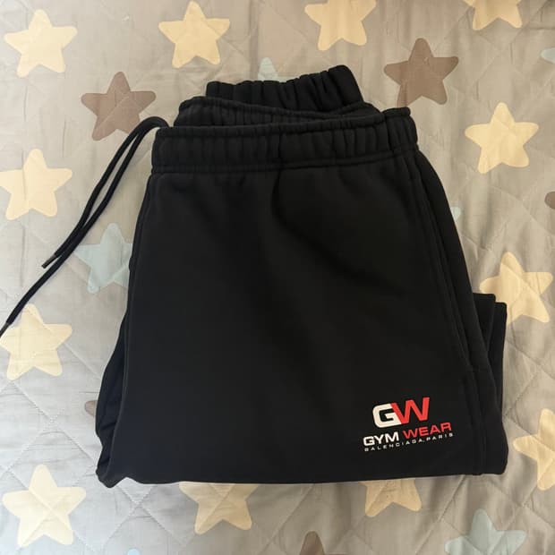 국문탭] 발렌시아가 GW 짐웨어 트레이닝 팬츠