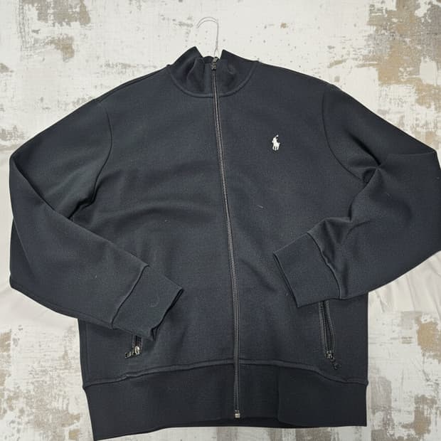 Polo Ralgh Launren 더블 니트 풀 집업 자켓 M