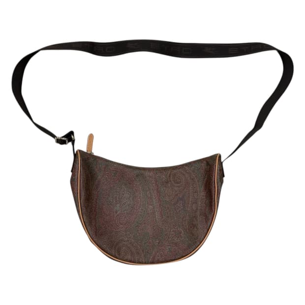 ETRO 에트로 페이즐리 반달 호보 크로스백 가방