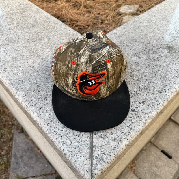 New Era 뉴에라 MLB 볼티모어 오리올스 리얼트리 스냅백 캡