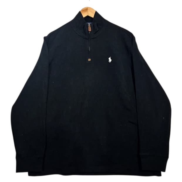 폴로 랄프로렌 반집업 니트